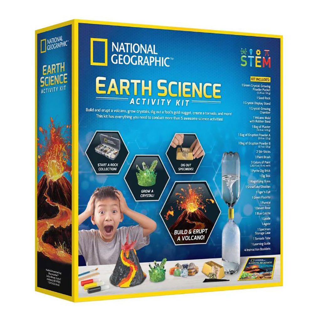 Earth Science Stream Kit National Geographic, S. E. Mega Earth Science Kit