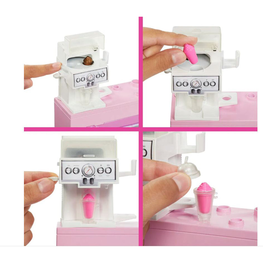 Barbie Career Coffee Shop, Barbie dukke m kaffebar