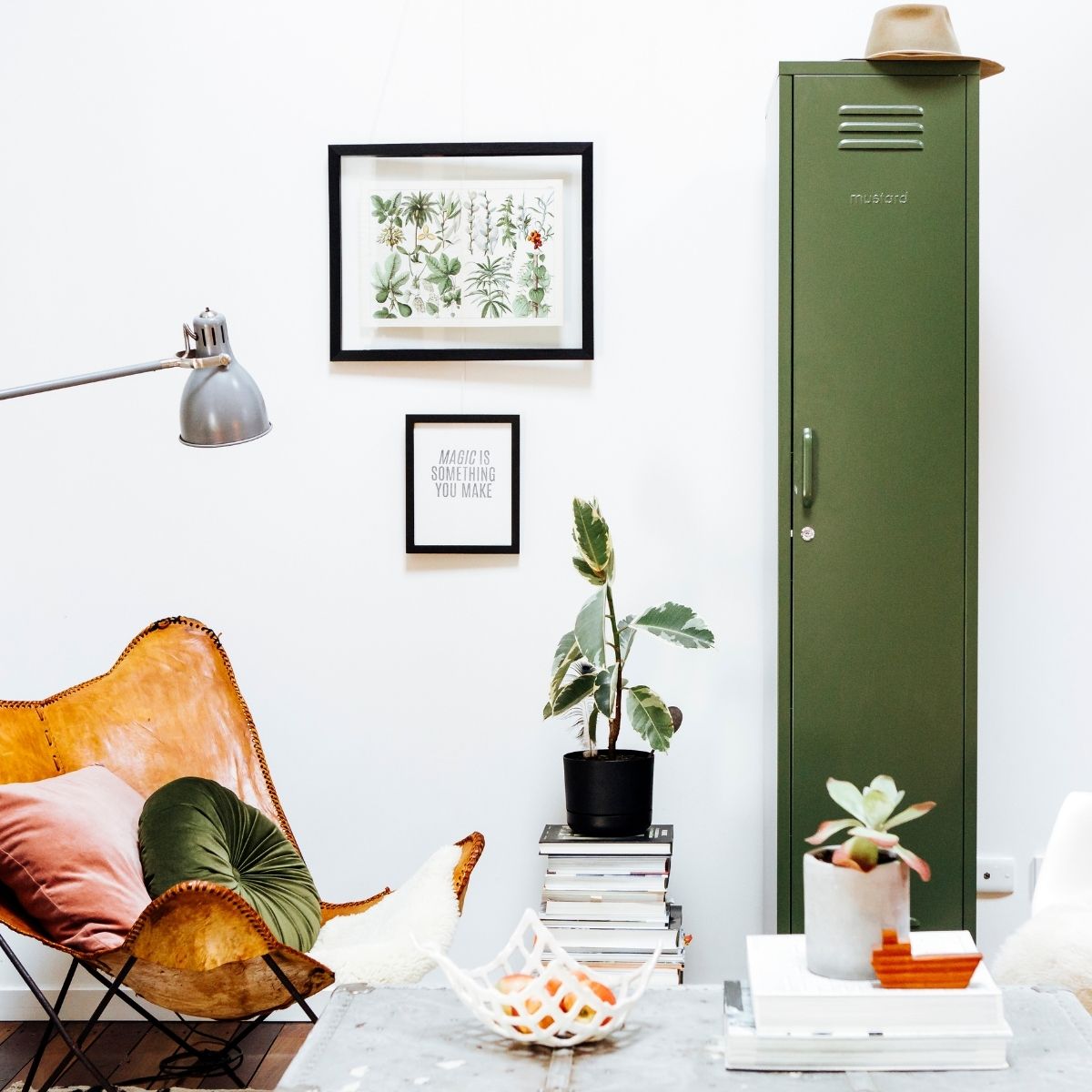 Mustard Made The Skinny skab, Olive ORDRE EFTER 11/12-25 BLIVER FØRST LEVERET I JANUAR 26