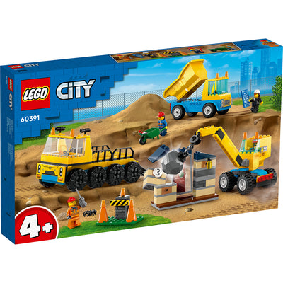 LEGO® City Community, Entreprenørmaskiner og nedrivningskran