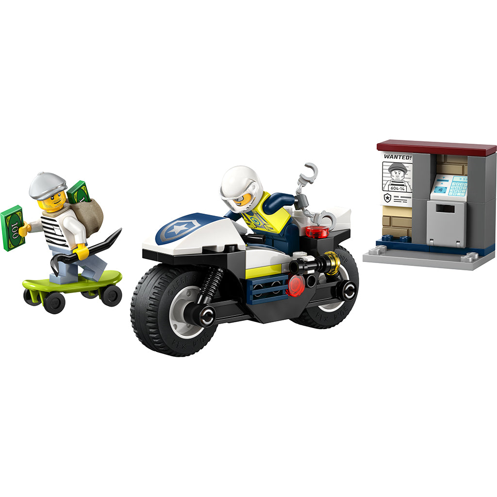 LEGO® City Police, Politimotorcykel på forbryderjagt