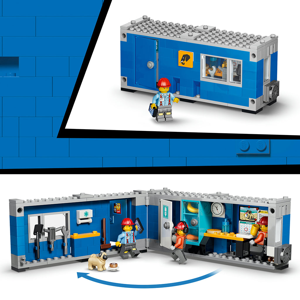 LEGO® City Frontlæsser og lastbil med tippelad
