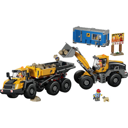 LEGO® City Frontlæsser og lastbil med tippelad