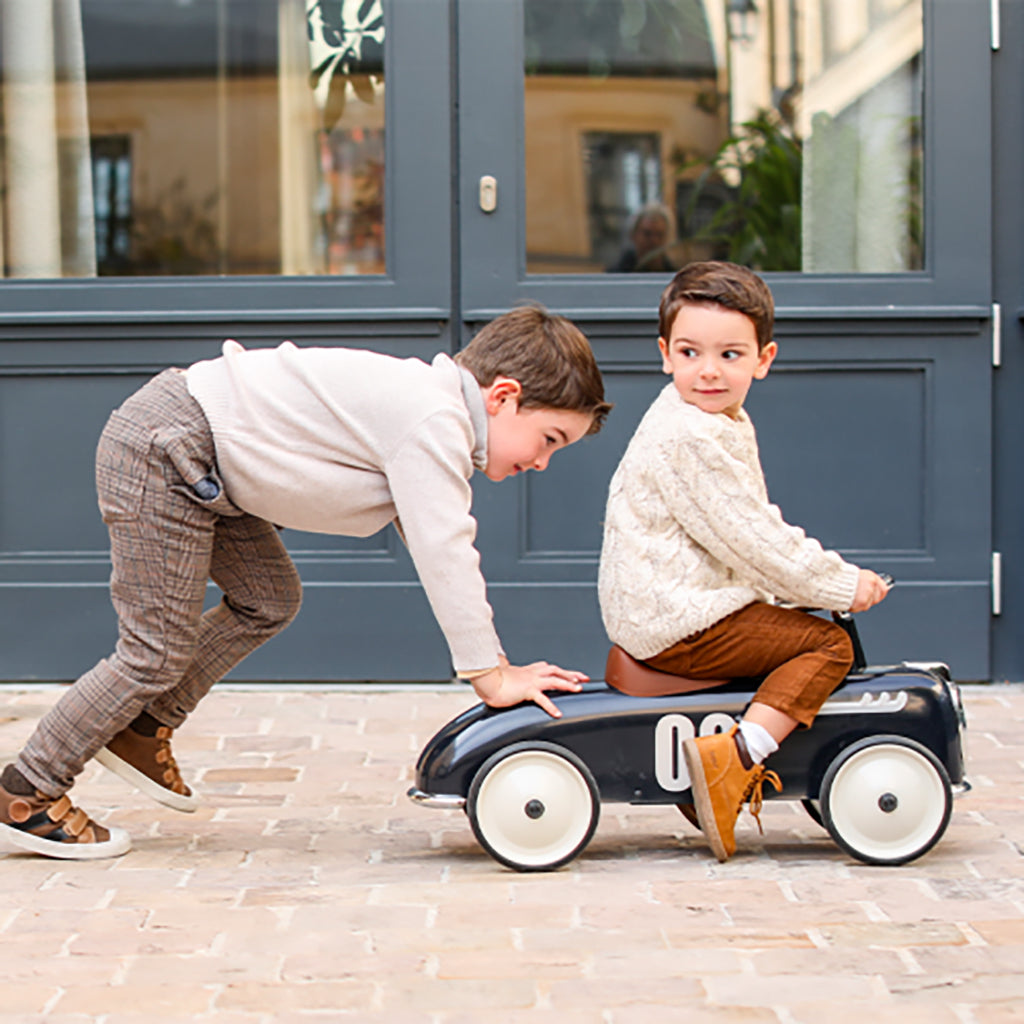 Baghera gåbil i metal, Shark blue