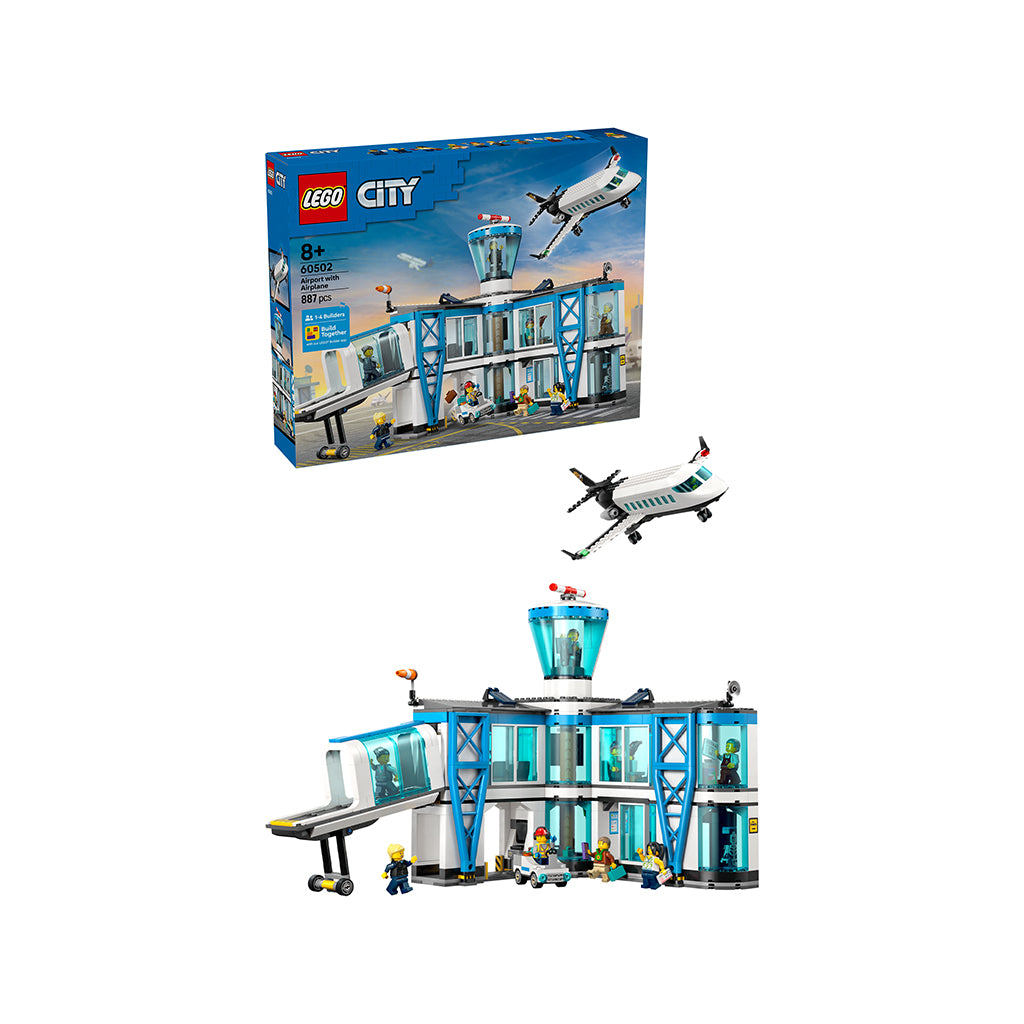 LEGO® City Lufthavn med fly