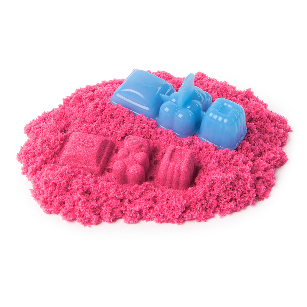 Kinetic Sand, Candy bag, 85 g og 1 form - 4 ass. farver