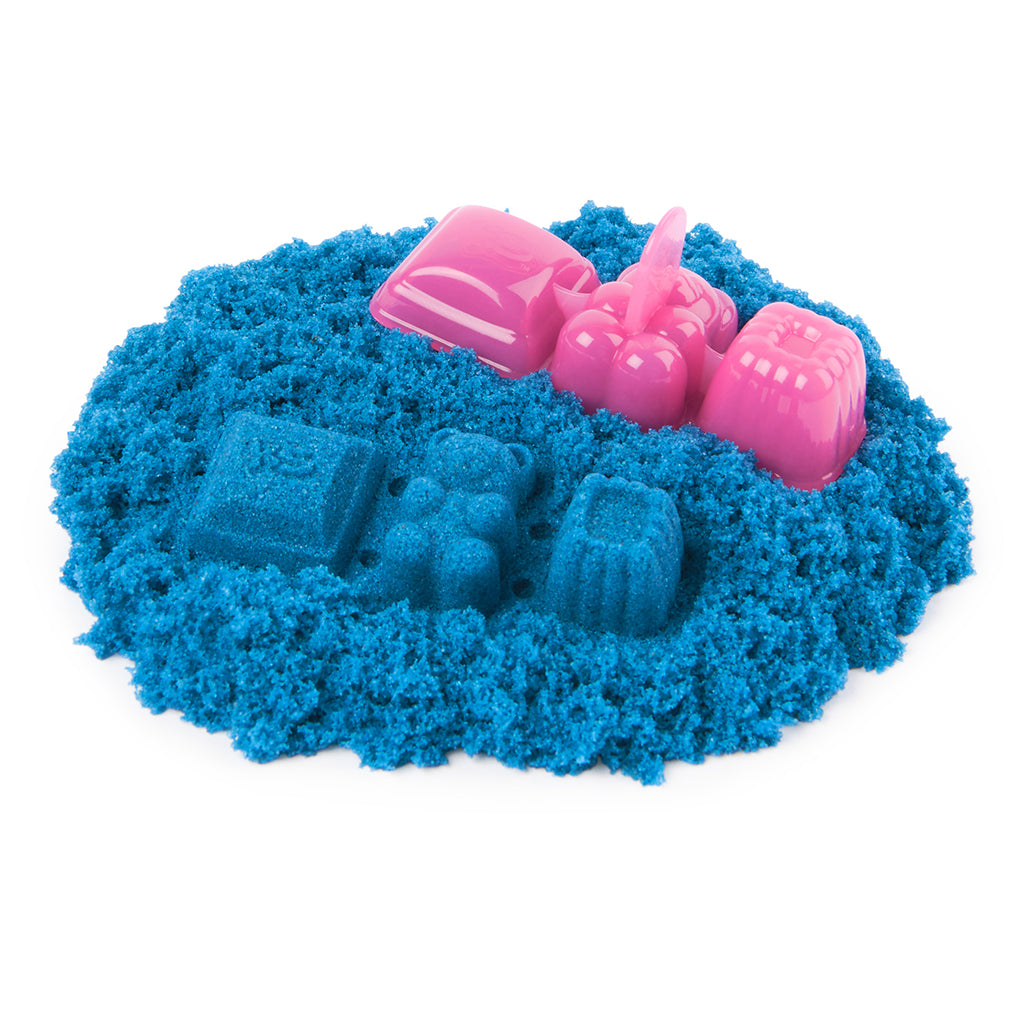 Kinetic Sand, Candy bag, 85 g og 1 form - 4 ass. farver