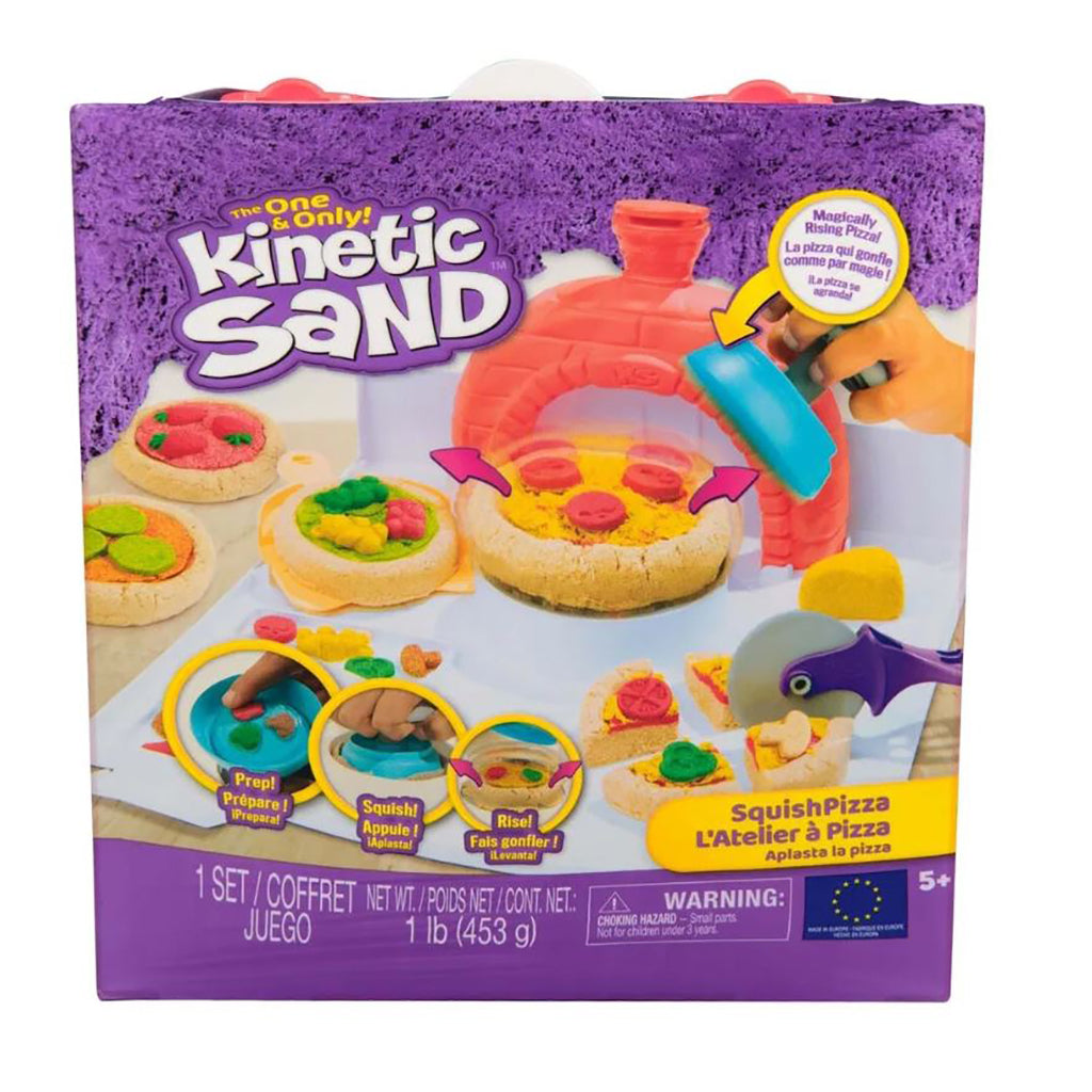Kinetic Sand Squish Pizza