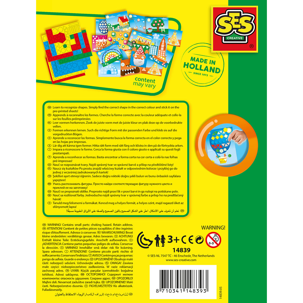 SES Creative, Jeg lærer at genkende former