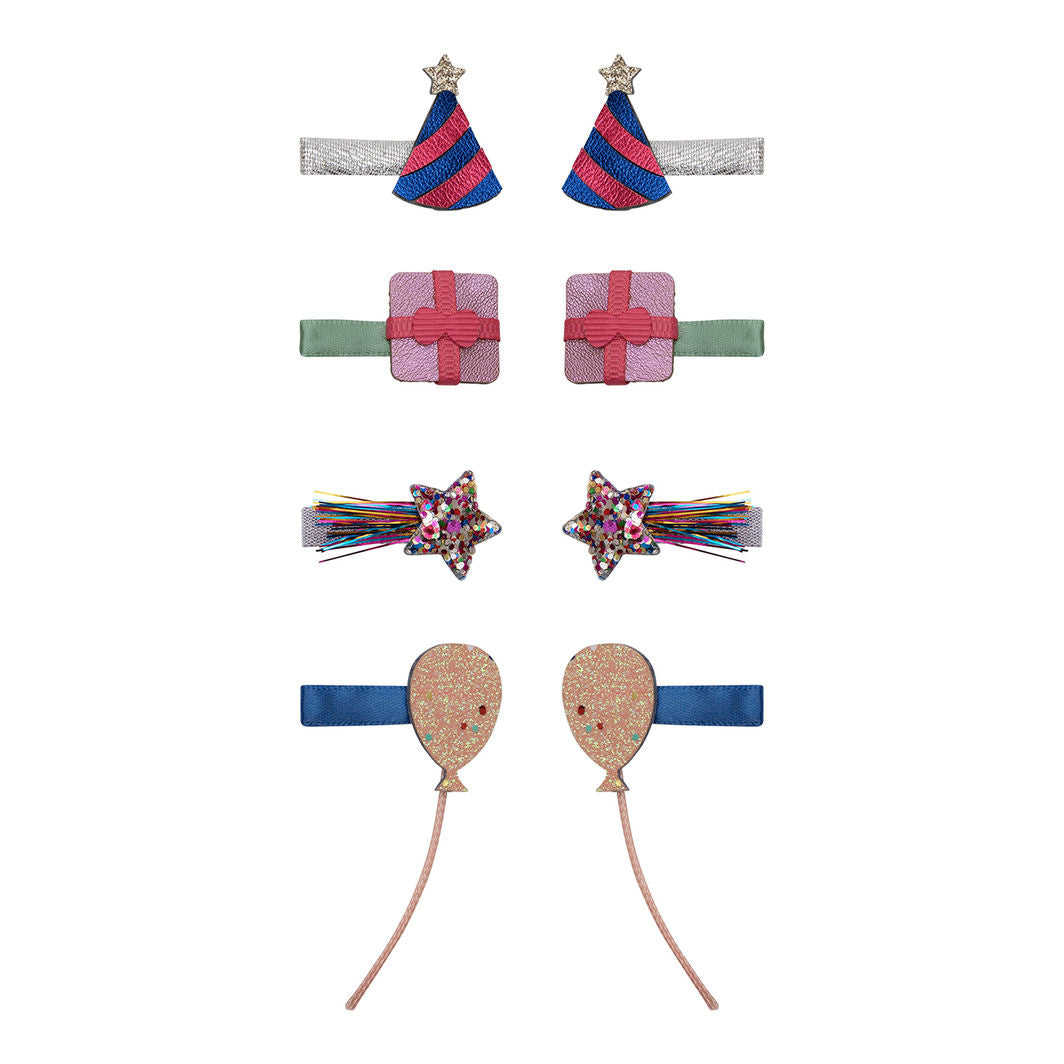 Mimi &amp; Lula - 8 hårclips - Mini Birthday Party Dancing Queen