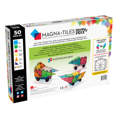 Magna-Tiles Grand Prix Frost, 50 dele
