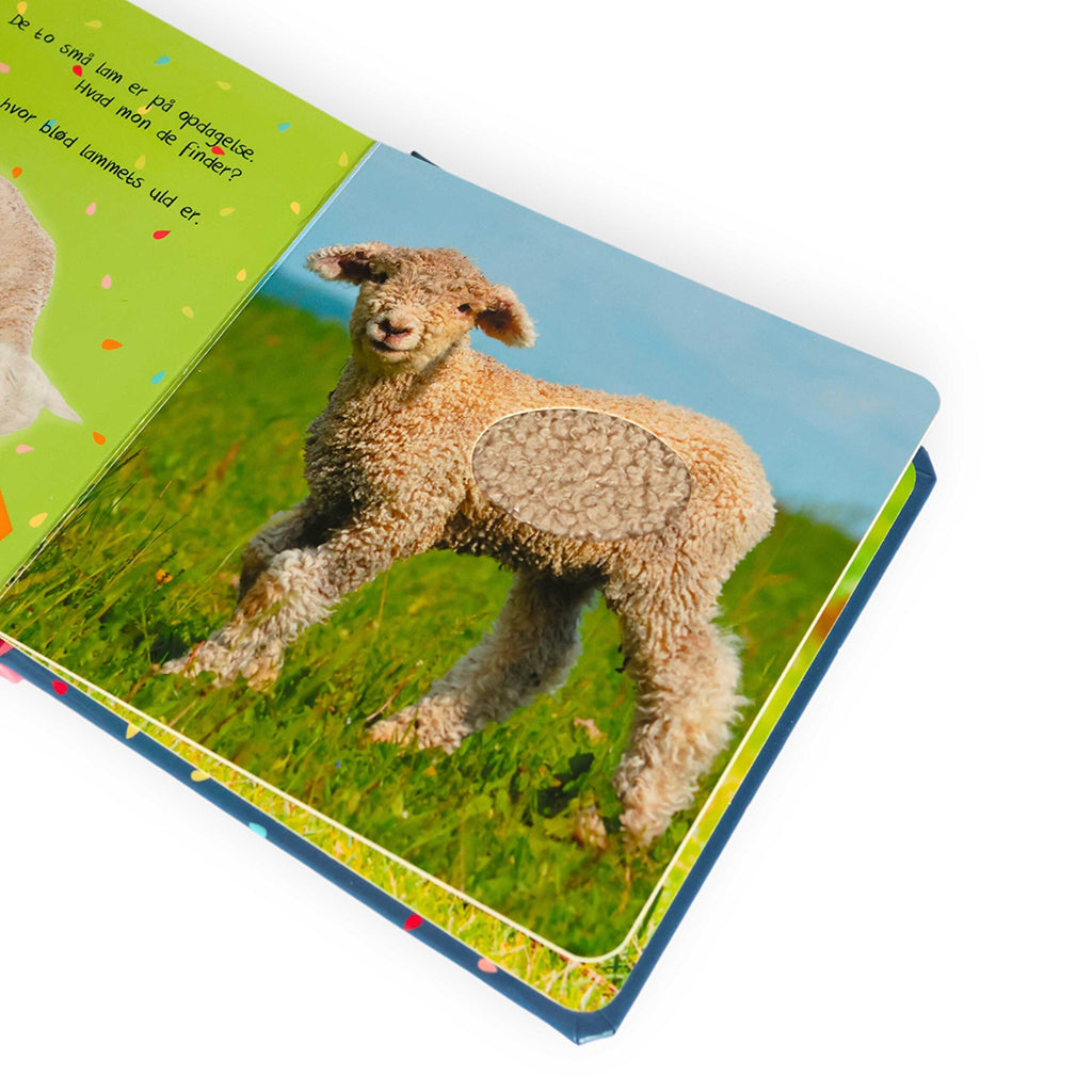 Forlaget Bolden, Pap-pegebog, Rør og føl – Søde dyr