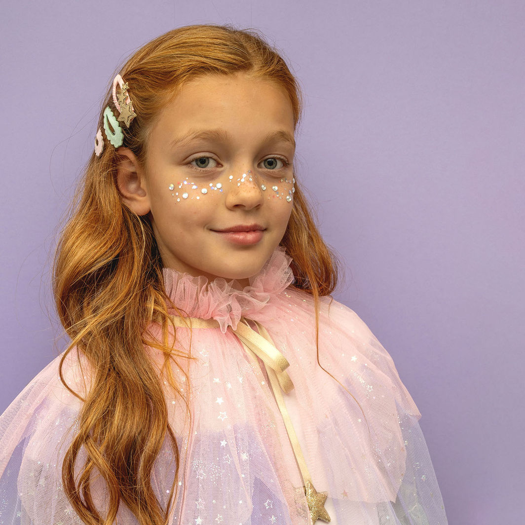 Mimi &amp; Lula 5 hårspænder, Mini Scalloped Edge My Little Unicorn