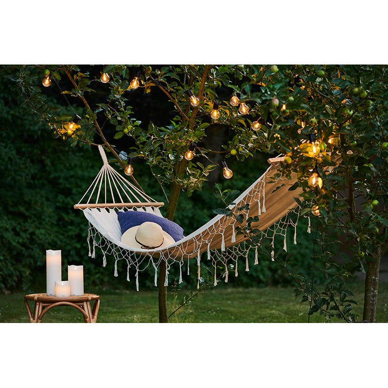 Sirius Tobias Supplementsæt, sort lyskæde m. 10 klare LED pærer (uden transformer)