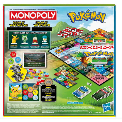 Hasbro Spil, Monopoly Pokemon DK/NO