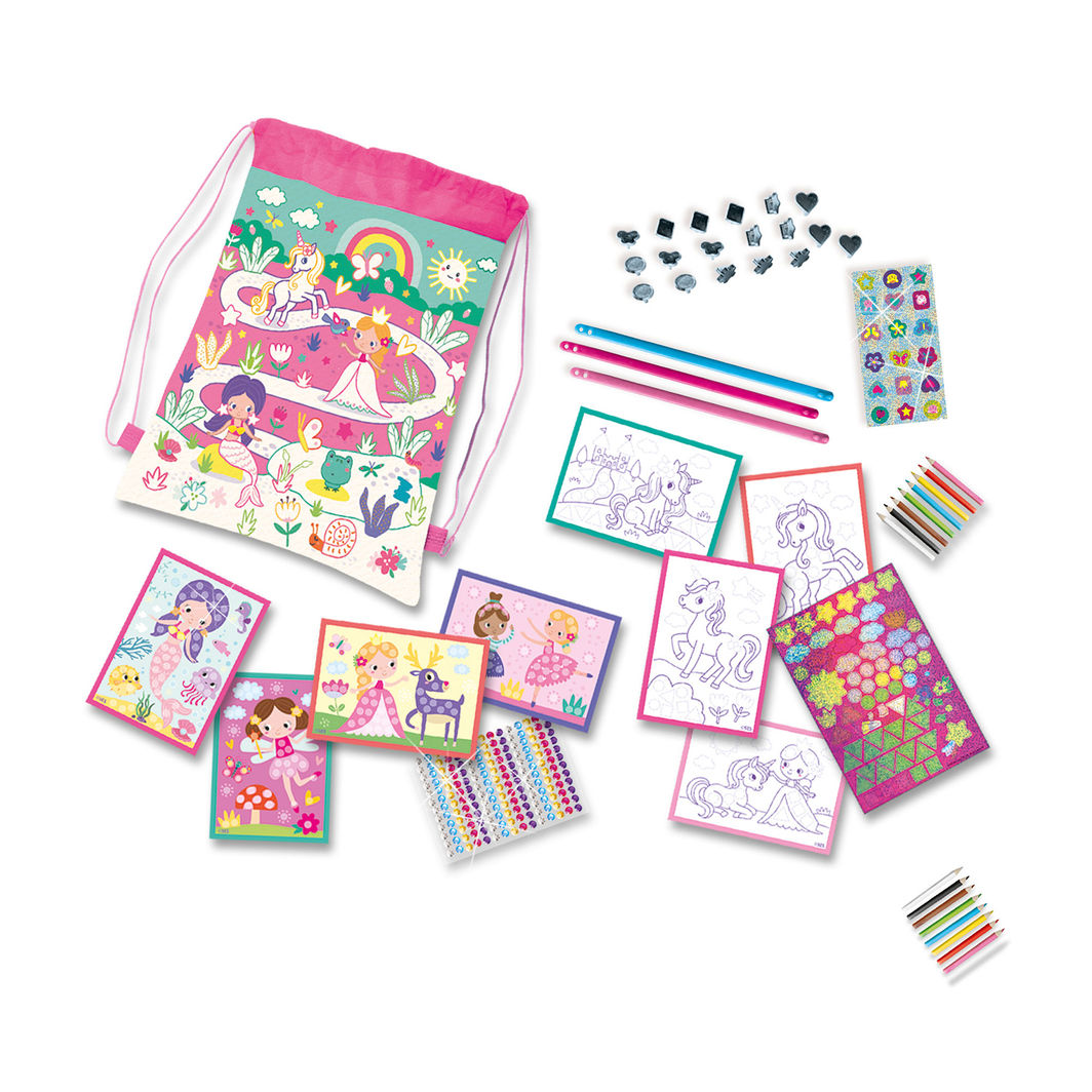 SES Creative, Rejseaktiviteter i rygsæk - 5 aktiviteter