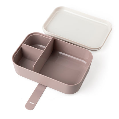 Sebra madkasse m. skillevæg og silikonestrop, Teeny Toes