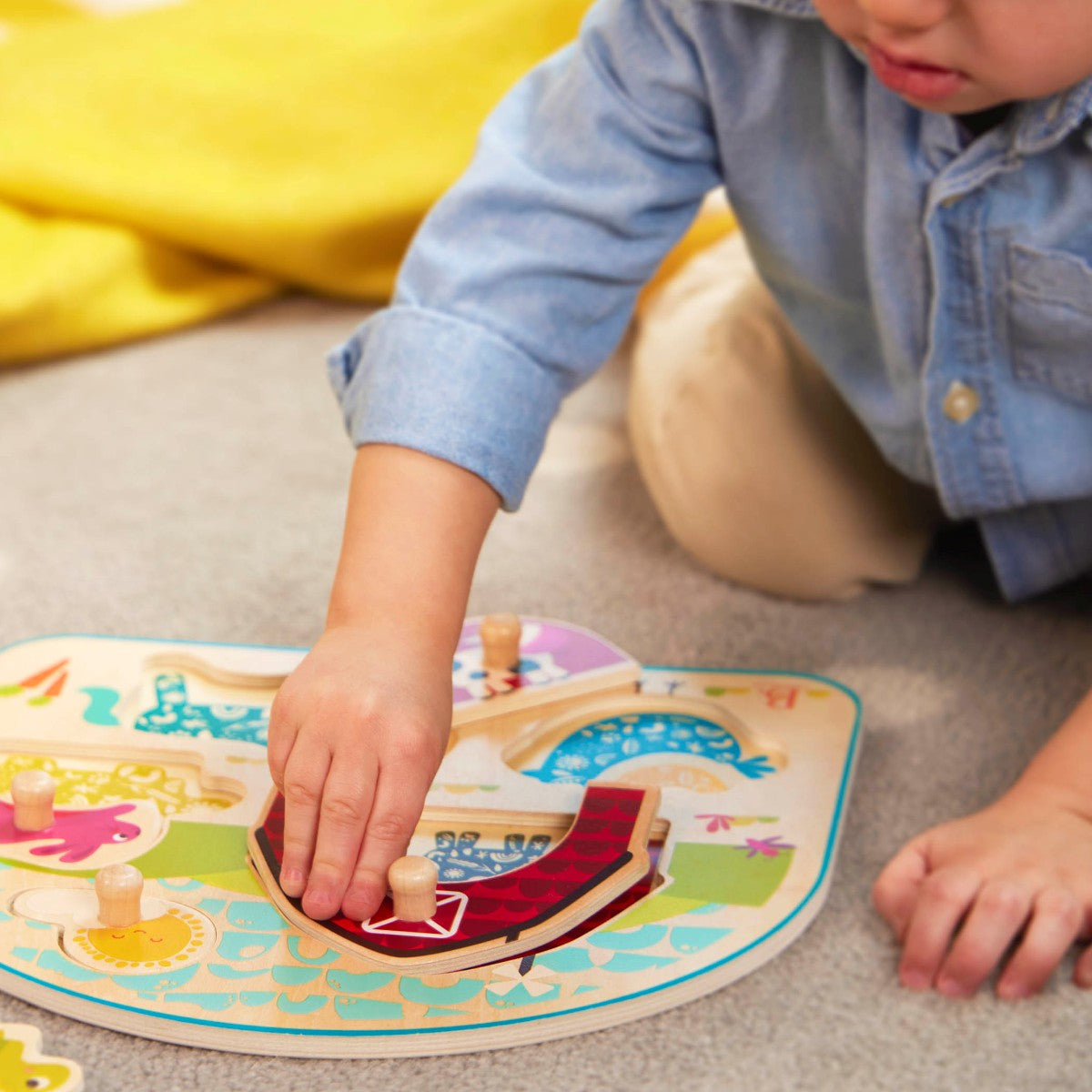 B Toys Puslespil, Bondegård