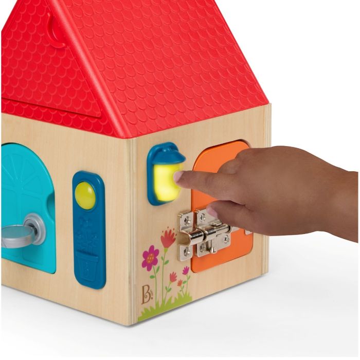 B Toys låsehus, lær at låse op