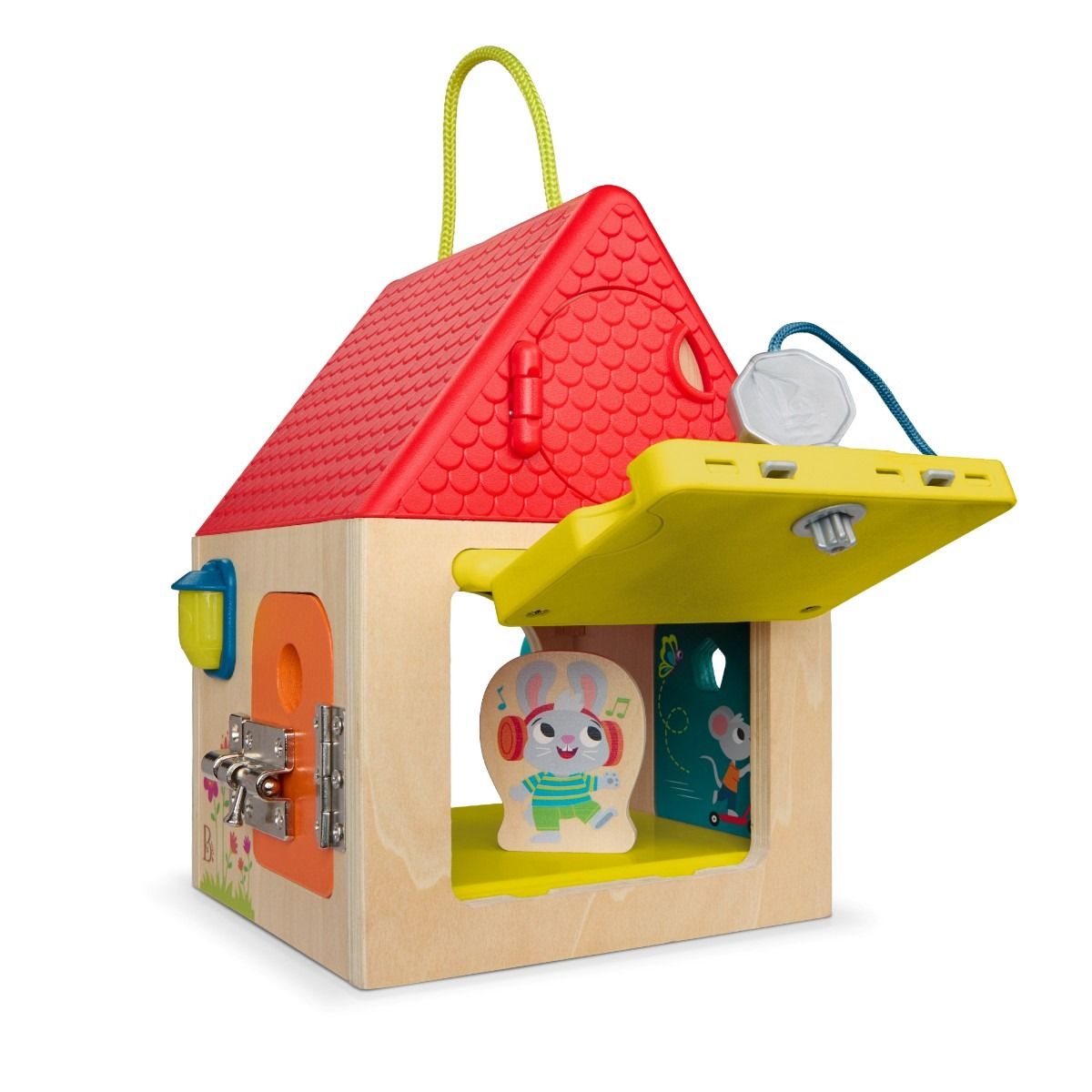 B Toys låsehus, lær at låse op