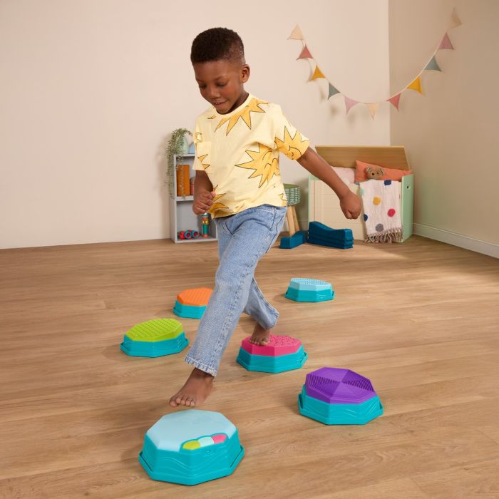 B Toys Musical balance sti m sensoriske trædesten
