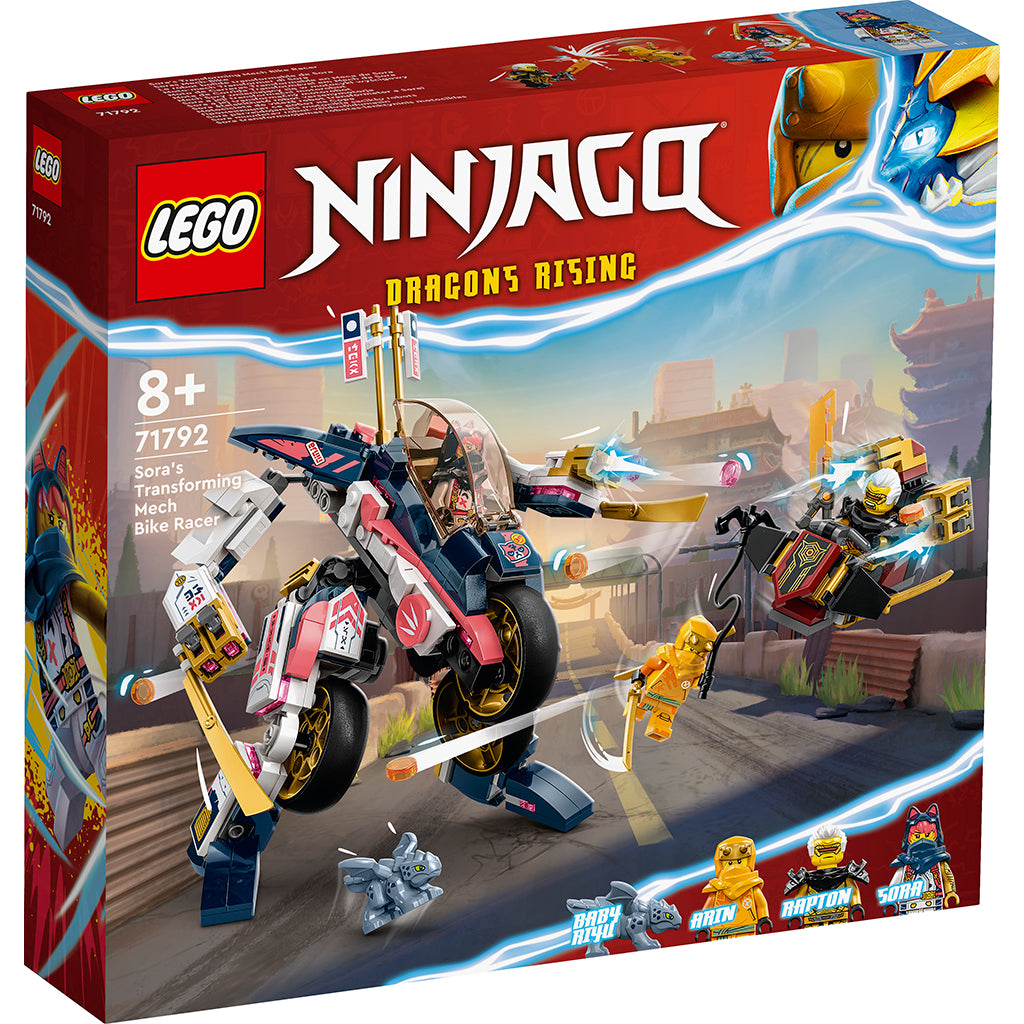 Tordenvejr lustre øst LEGO® Ninjago, Soras forvandlings-mech-motorcykel - Lirum Larum Leg