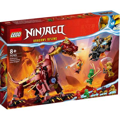 LEGO® Ninjago, Forvandlings-lavadragen Heatwave