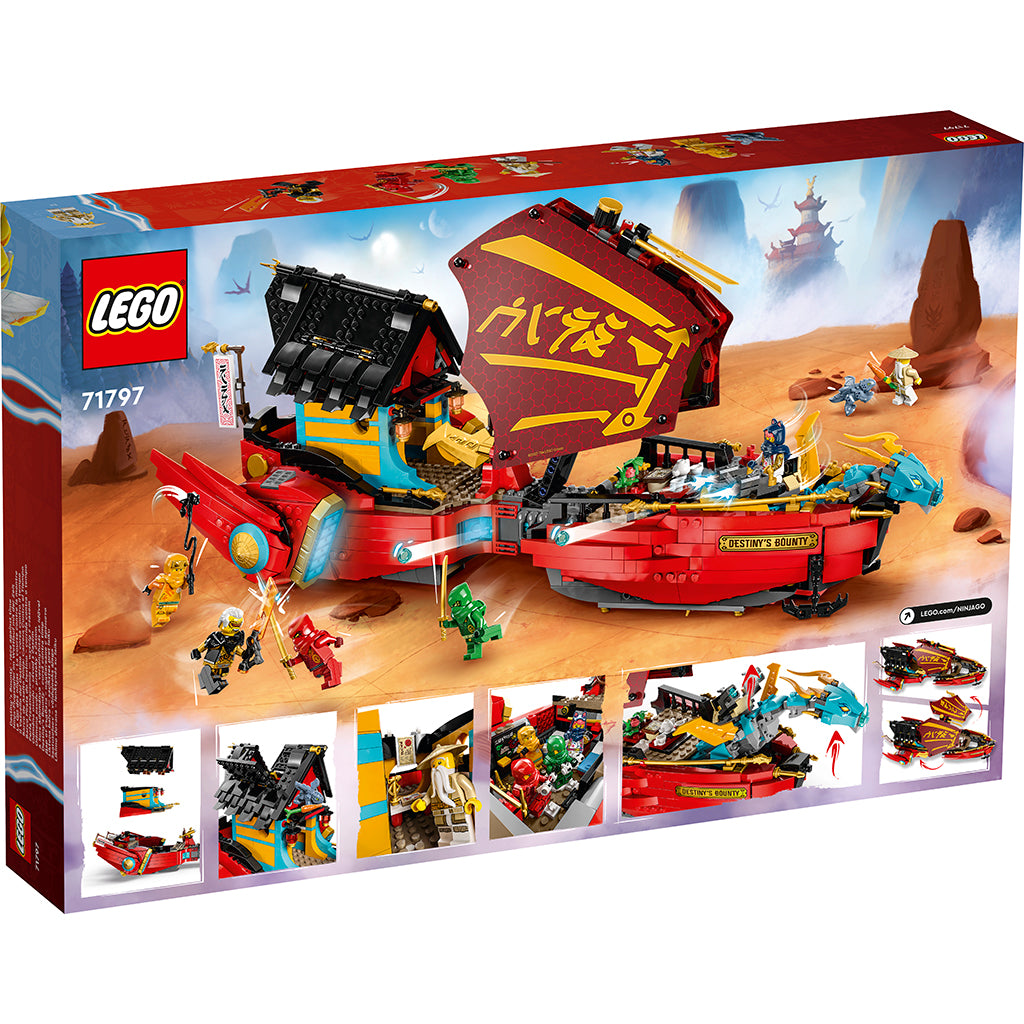 LEGO® Ninjago, Skæbnebåden kapløb med tiden - Lirum Larum Leg
