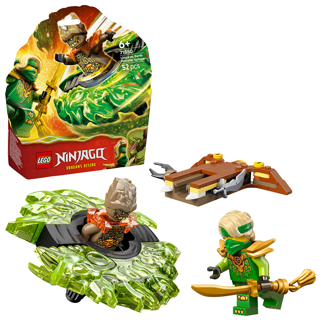 LEGO® NINJAGO® Lloyd mod jordmonster-spinner