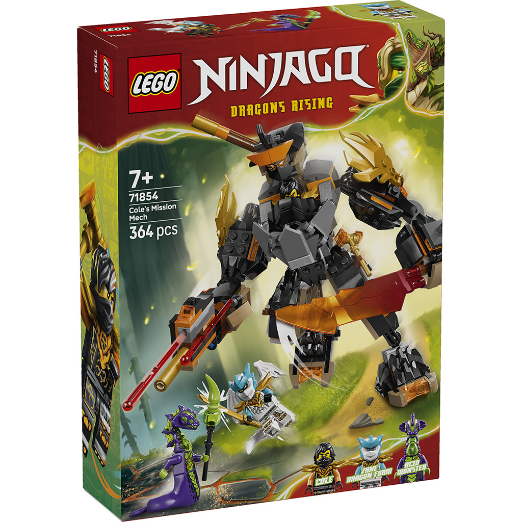 LEGO® NINJAGO® Coles missions-mech og drage-Zane