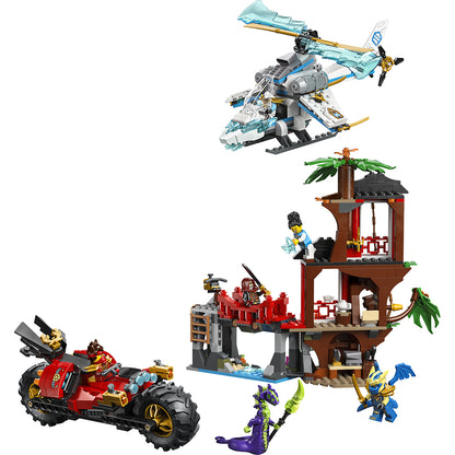 LEGO® NINJAGO® Ninjafartøjernes kamp for trætophuset