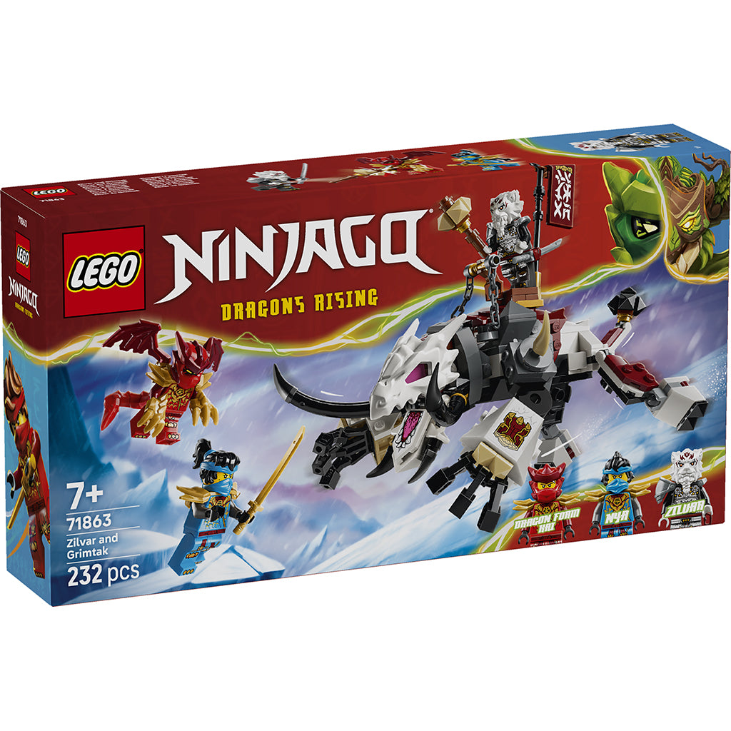 LEGO® NINJAGO® Zilvar og dragebæstet Grimtak