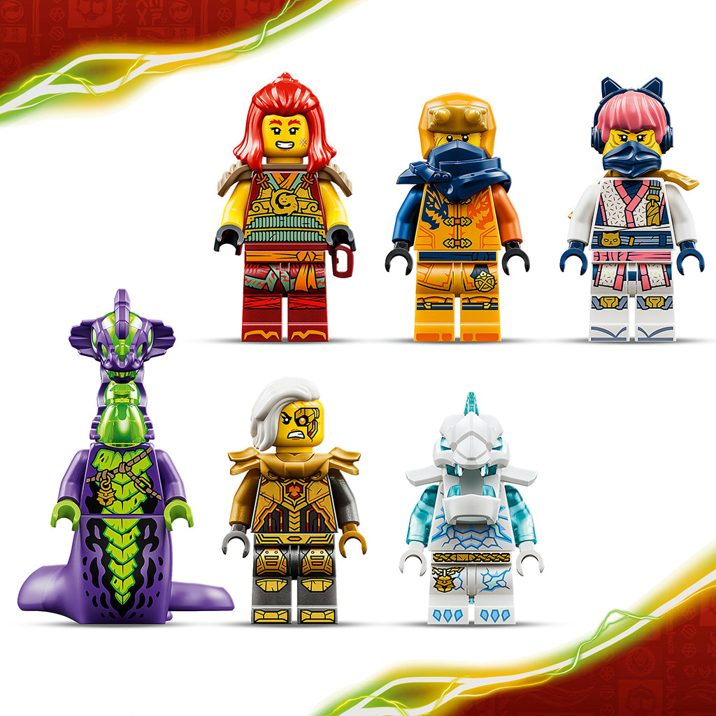 LEGO® NINJAGO® Wyldfyres transformerende drage-mech