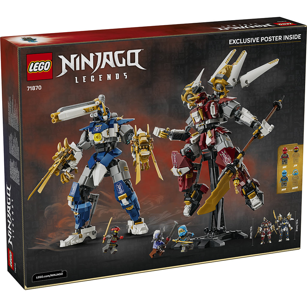 LEGO® NINJAGO® De to titan-mechs