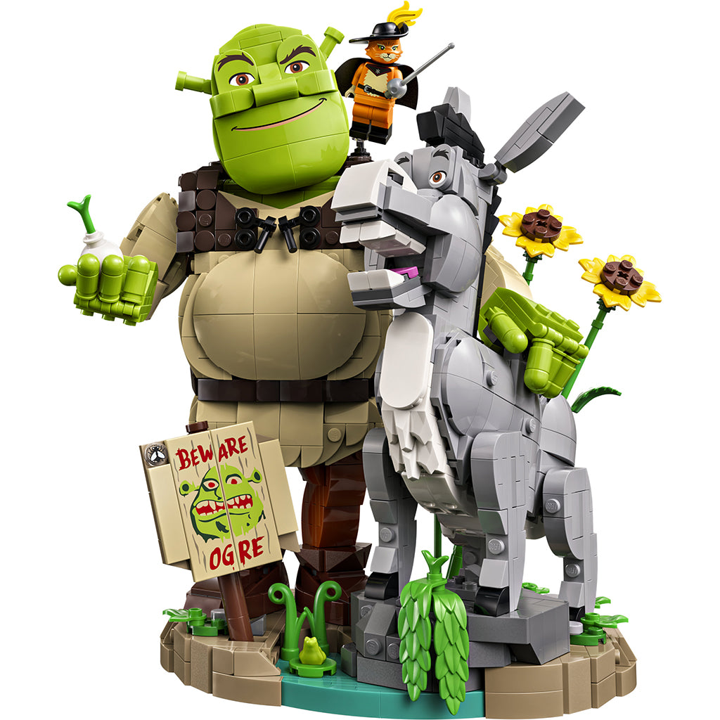 LEGO® Shrek: Shrek, Æsel og Den bestøvlede kat