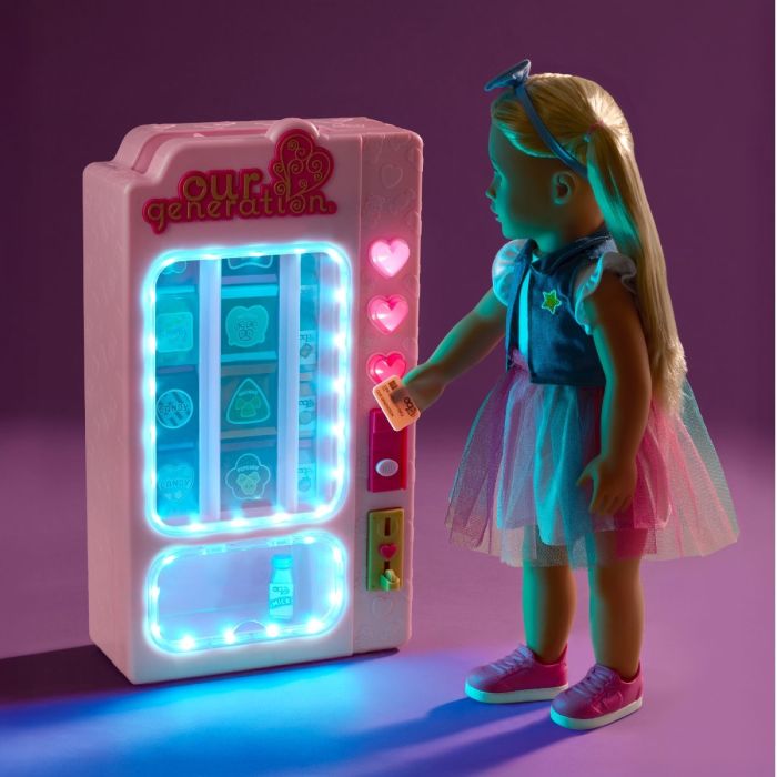 Our Generation dukketilbehør, Snack automat - Uden dukke