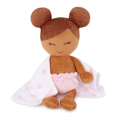 LullaBaby Badedukke, Pige - Brunt hår