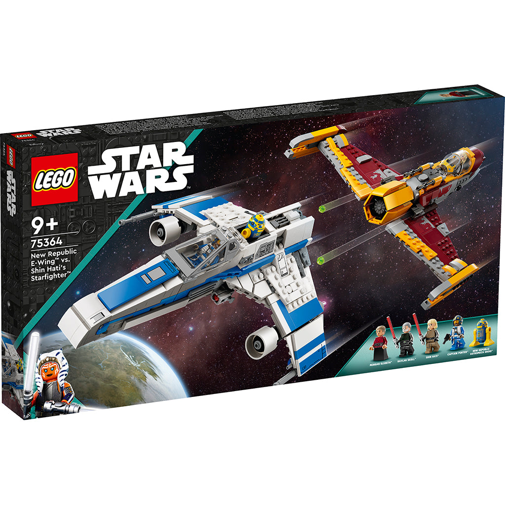 lego star wars republiks e-wing mod shin hatis stjernejager