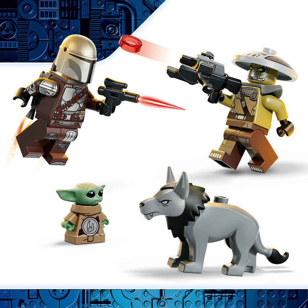 LEGO® Star Wars™ Opgør med Hutt-paladsets skildvagtdroide
