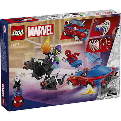 LEGO® Super Heroes Marvel, Spider-Mans racerbil og Venom Green Goblin