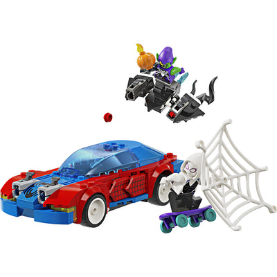 LEGO® Super Heroes Marvel, Spider-Mans racerbil og Venom Green Goblin