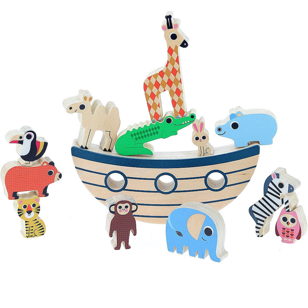 Vilac Balancespil i træ, med dyr, af Ingela P Arrhenius