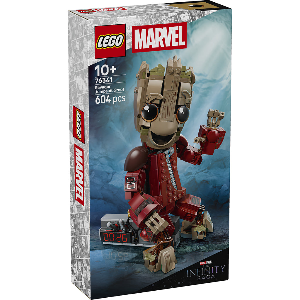 LEGO® ǀ Marvel Groot i Ravager-dragt - Prisgaranti!