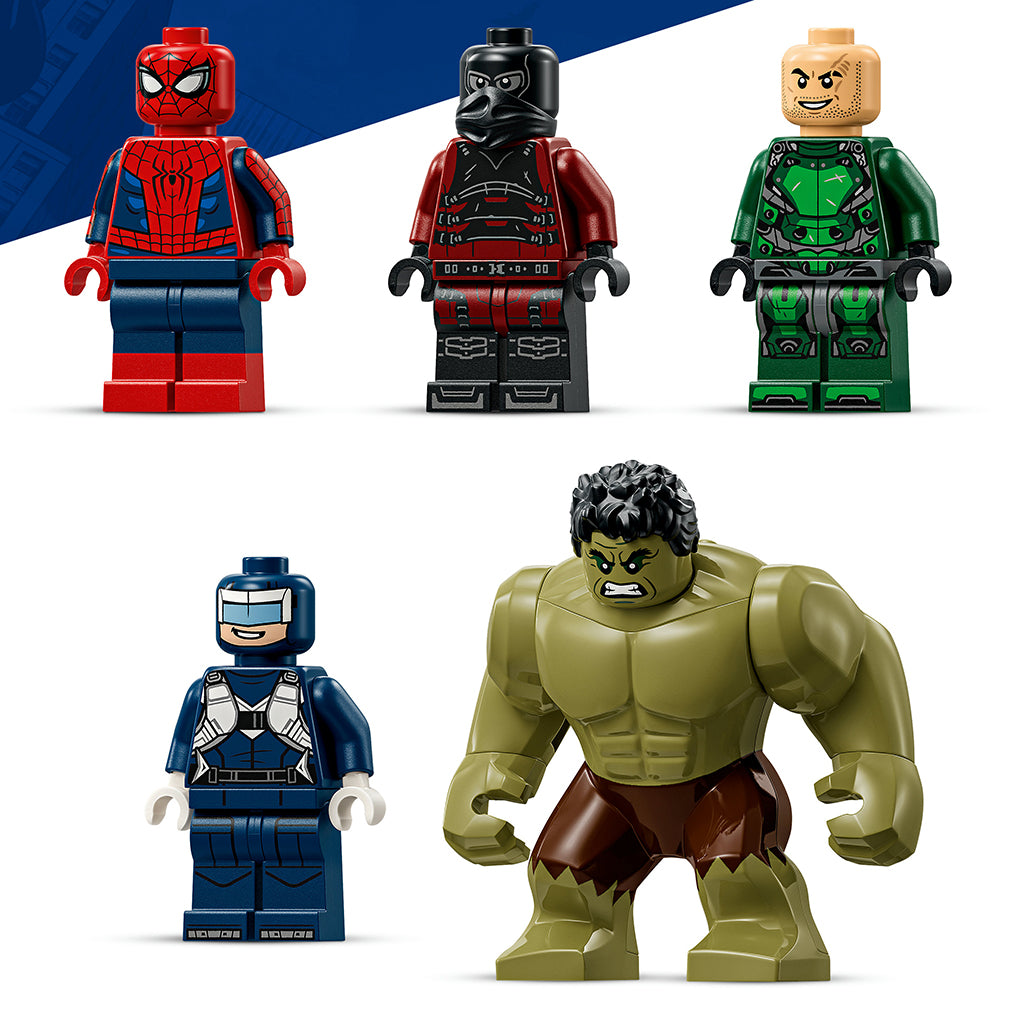 LEGO® ǀ Marvel Spider-Man mod Hulk – episk opgør