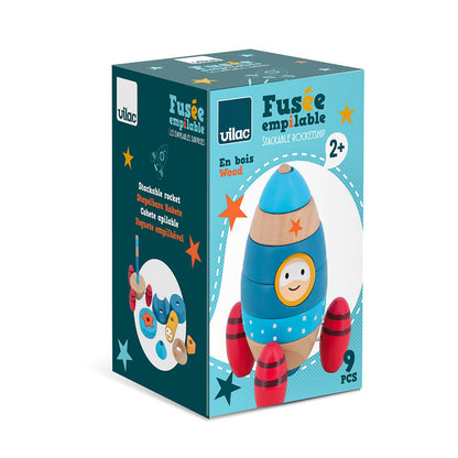 Vilac Stableleg, Rumraket 9 dele