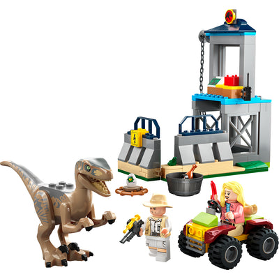 LEGO® Jurassic World, Velociraptor-flugt 76957