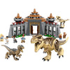 LEGO® Jurassic World, Besøgscenter: T. rex- og raptor-angreb