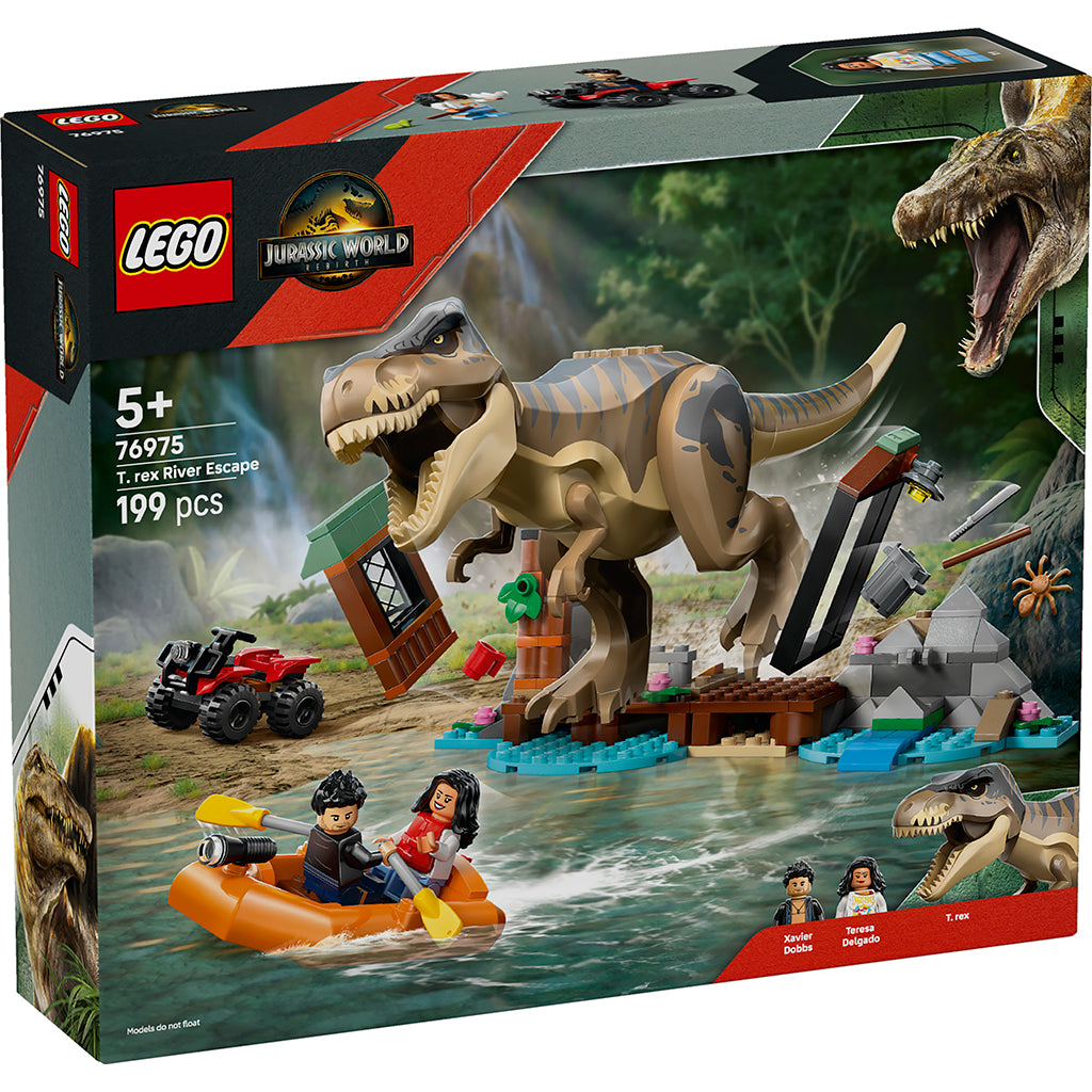 LEGO® Jurassic World™, Bådflugt fra T. rex