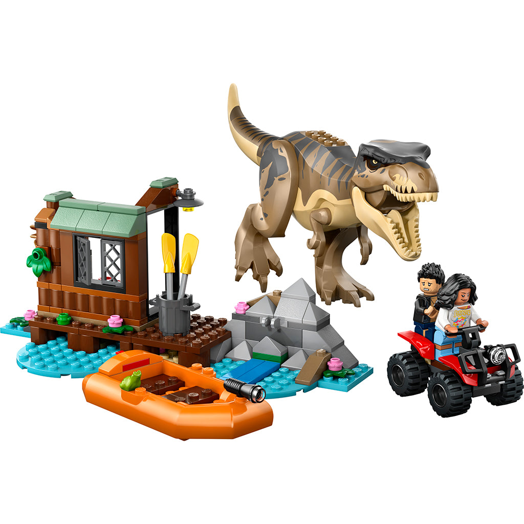 LEGO® Jurassic World™, Bådflugt fra T. rex