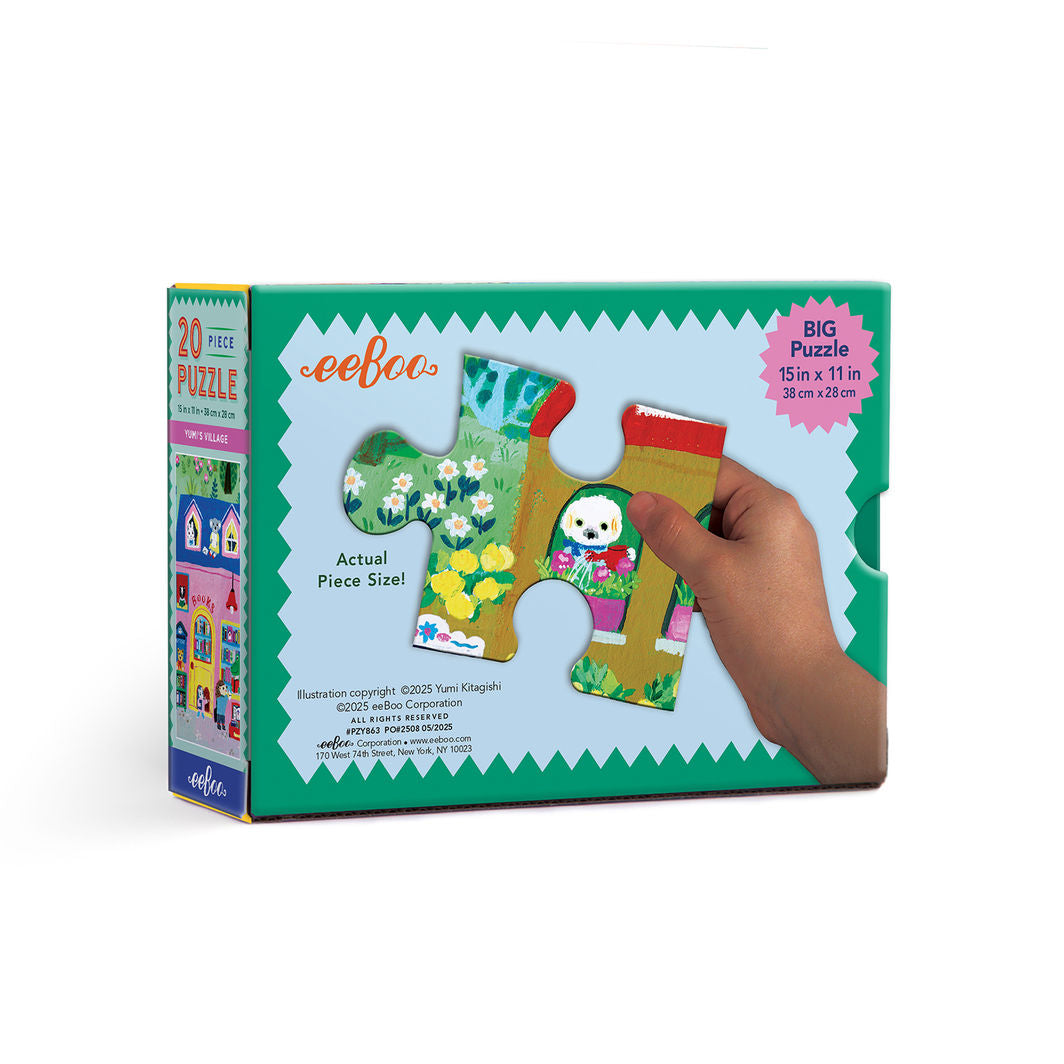 eeBoo Puslespil 20 brikker, Yumi&